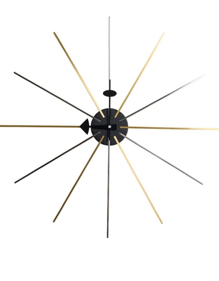 ネルソン クロック (スター クロック)  シンプル壁掛け時計 レトロ デザイン