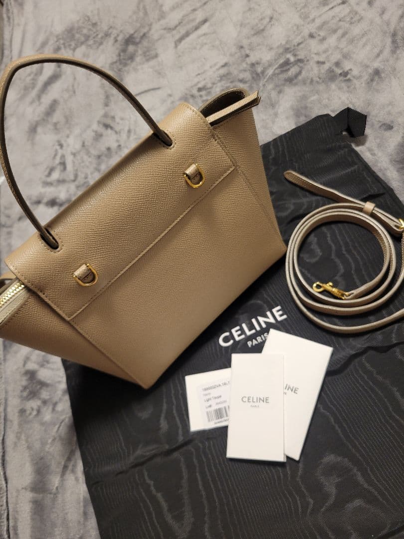 確実正規品CELINE ナノ2way ハンドバッグ☆人気のライトト－プ