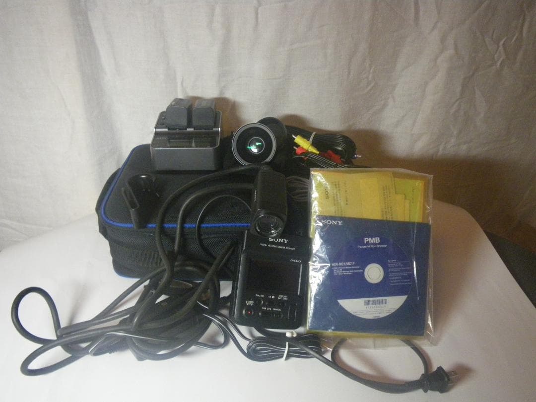SONY HXR-MC1 + ACC-H1BP 長期保管品ジャンク扱い
