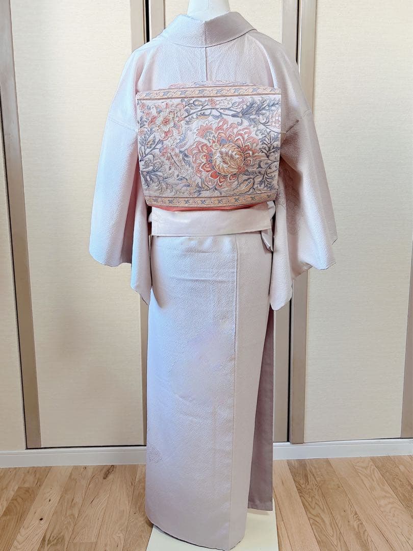 美品 訪問着 フルセット 裄65 スワトウ 卒業式 入学式 M L 袋帯 - メルカリ