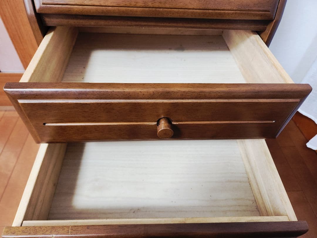 木製ライティングビュロー電話台ビューロー昭和レトロアンティーク