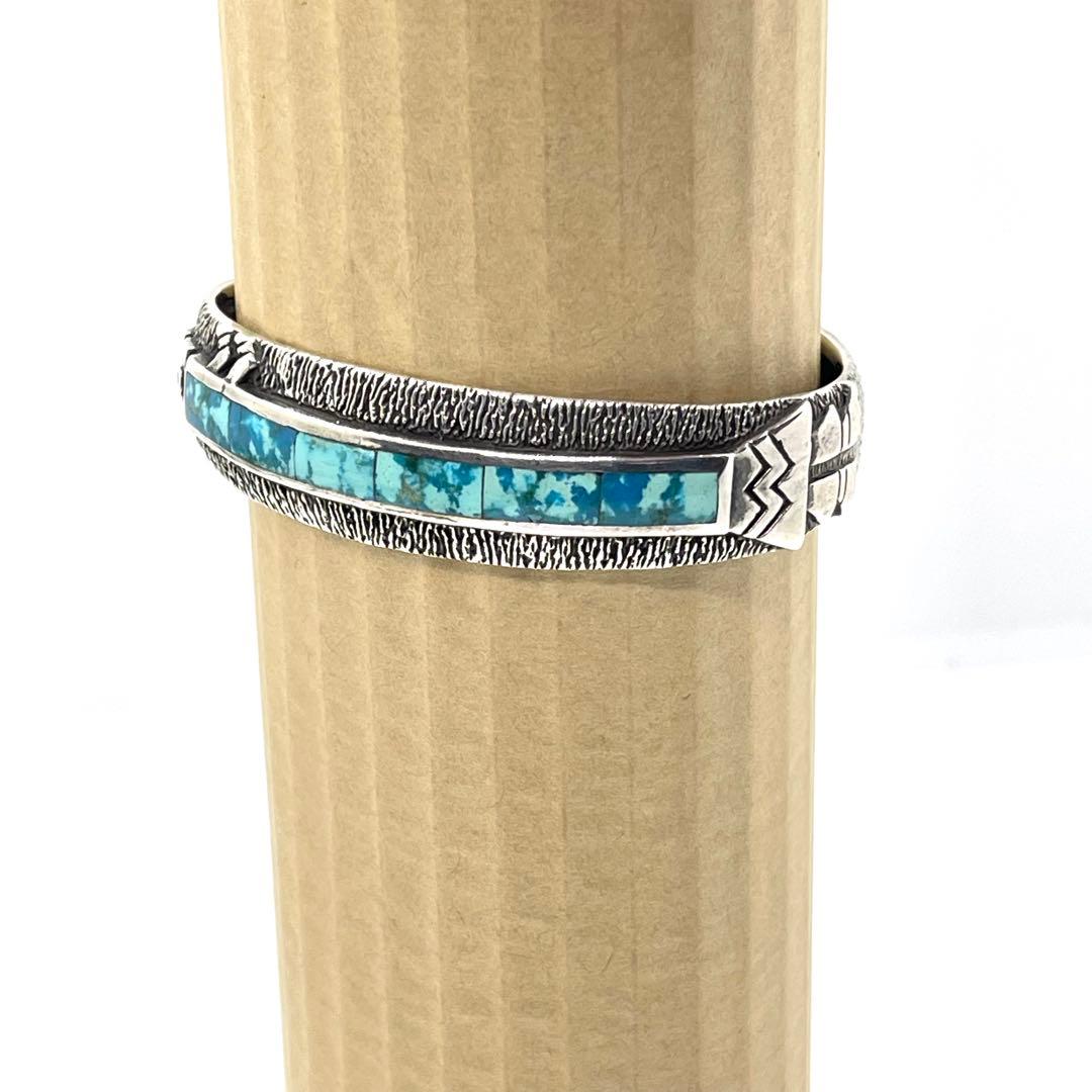 nn ●HOPI・ホピ族ココペリ●ターコイズ●シルバーバングル●ビンテージ