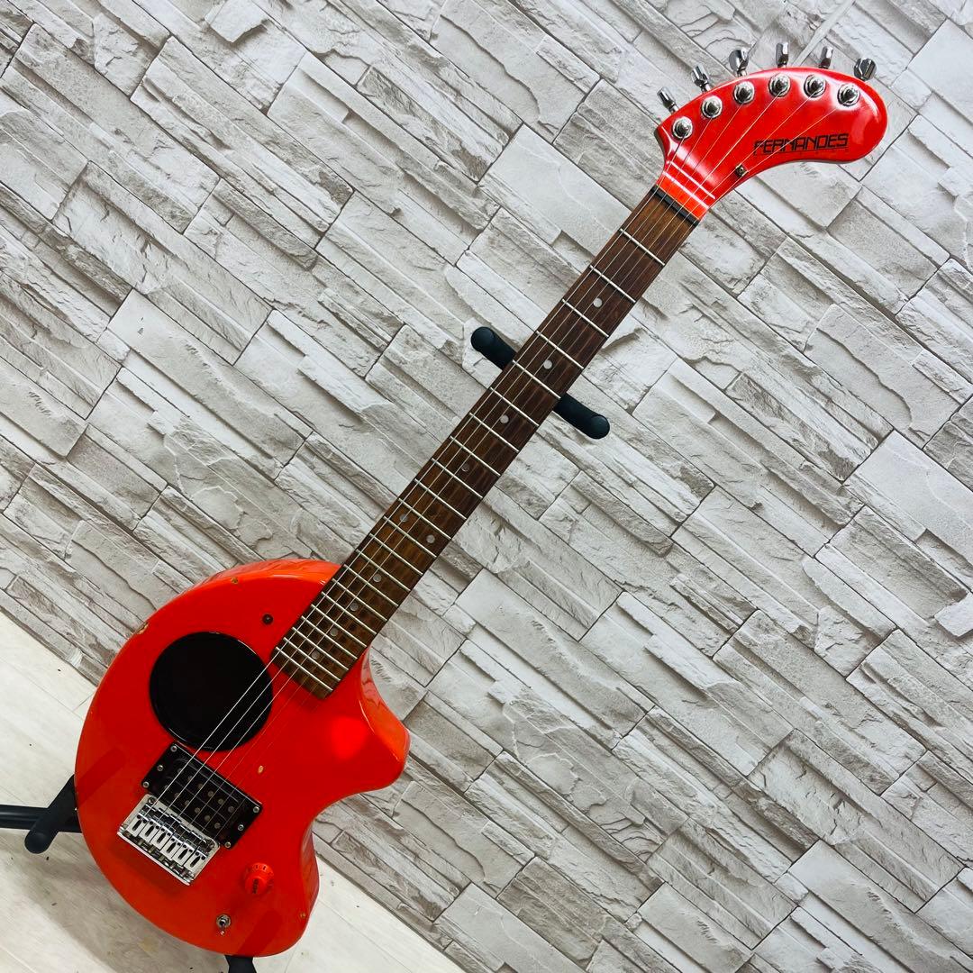 Fernandes フェルナンデス アンプ内蔵 ミニギター ZO-3 オレンジ