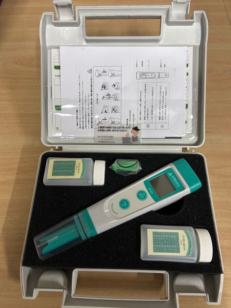 APERA インスツルメンツエコノミータイプ EC20 防水ペン型pHテスター