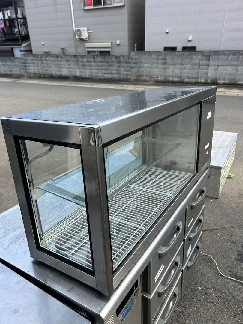 大穂製作所【ガラスショーケース】ジャンク品