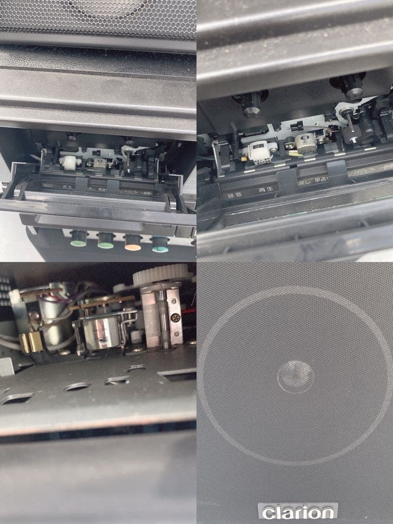 通電確認済 クラリオン カラオケセット テープ付き 演歌 MK-3200A 中古