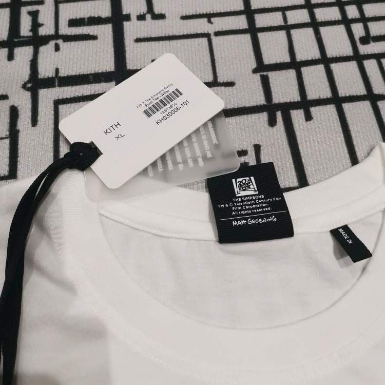 KITH キス × シンプソンズ Stack Tee 半袖 Tシャツ XL