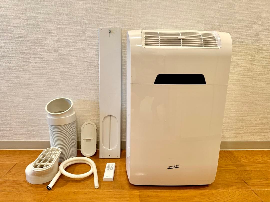 【値下げ】ナカトミ　移動式エアコン暖房付　MAC-22CH