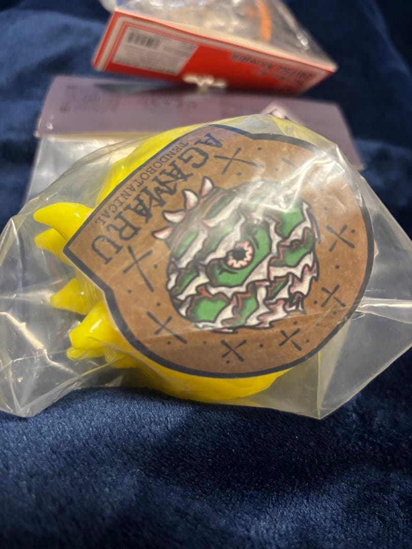 tendobotanical 痛丸 アガベ ソフビ　QP付き　蓄光イエロー