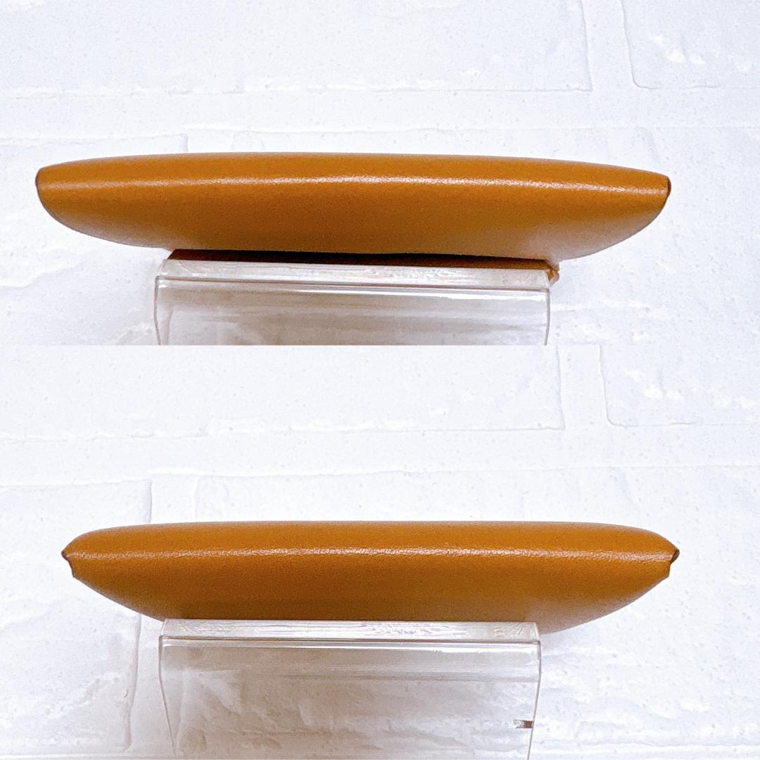 美品✨HERMES バスティア ケース ヴェルソ ブラウン×イエロー