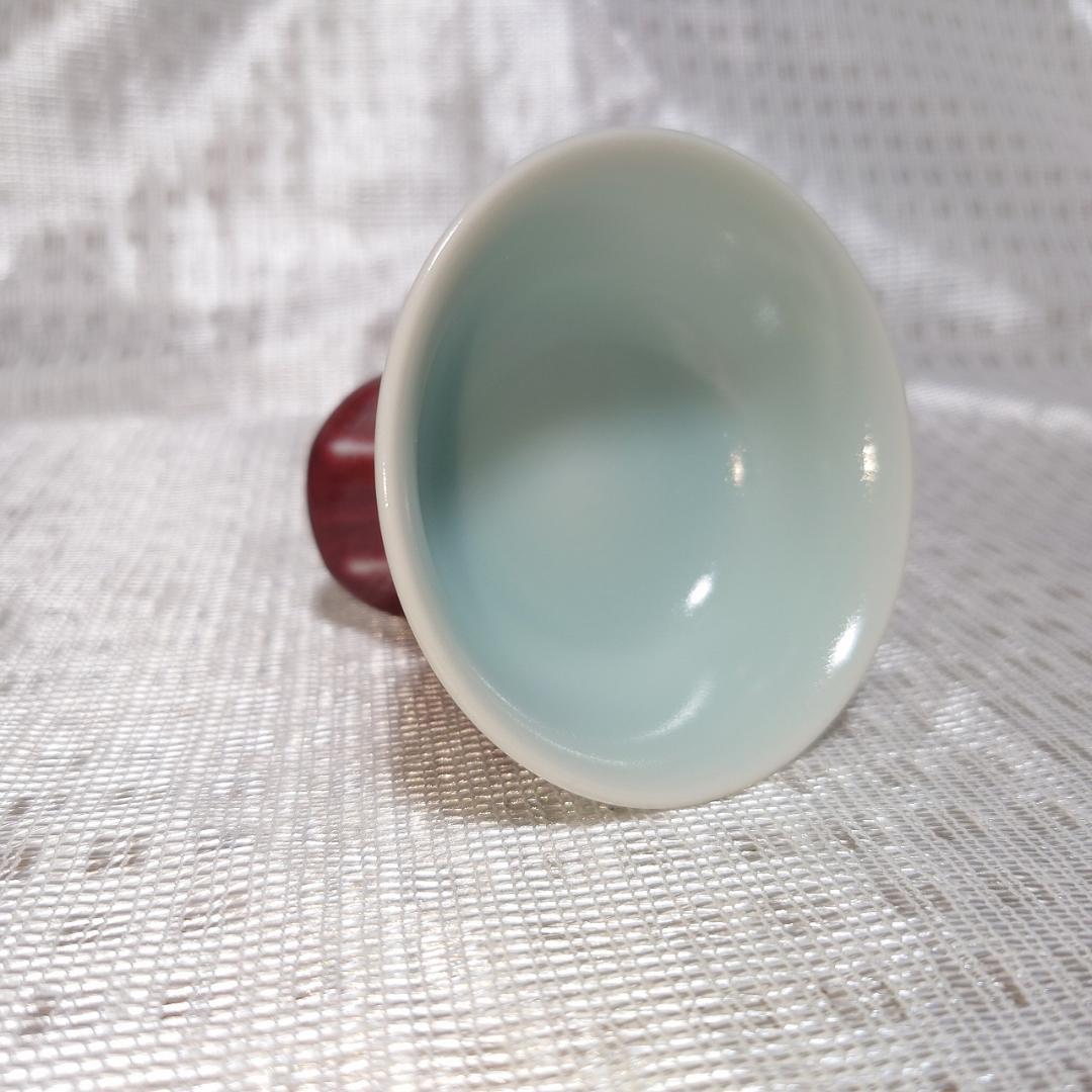 091 神農巌（人間国宝）馬上杯 ぐい呑 （共箱に難あり） - メルカリ