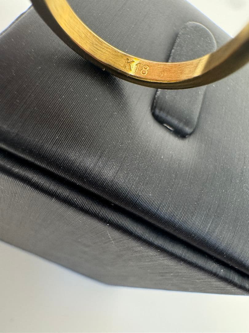 幾何学模様の鏡面仕上げ指輪3.12g