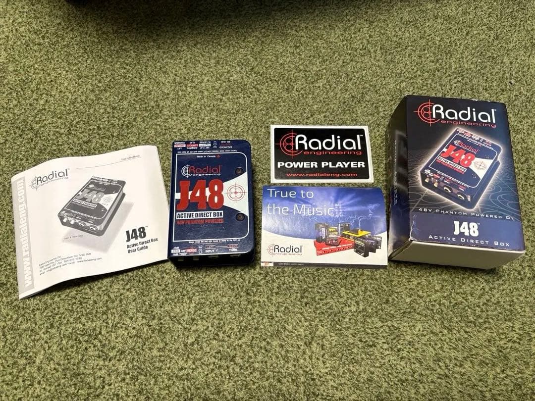 Radial J48 アクティブダイレクトボックス