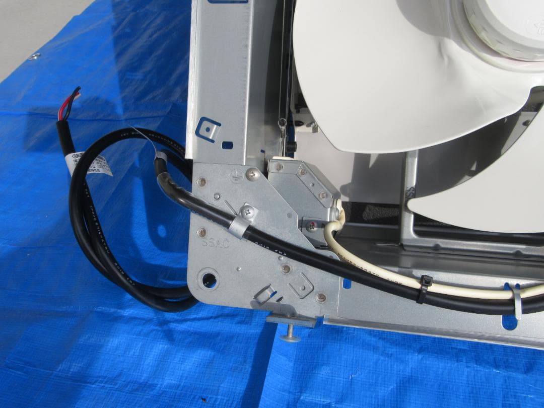 三菱業務用有圧換気扇 給気形 30cm メッシュタイプ 100V 電動シャッター