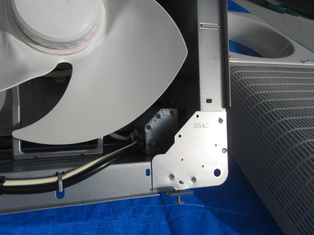 三菱業務用有圧換気扇 給気形 30cm メッシュタイプ 100V 電動シャッター