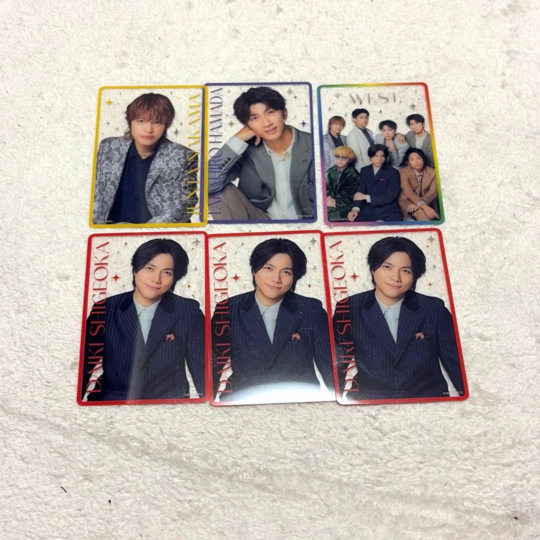 WEST. 重岡大毅 WESTA! 笑倍繁盛袋 男前カード セット - メルカリ