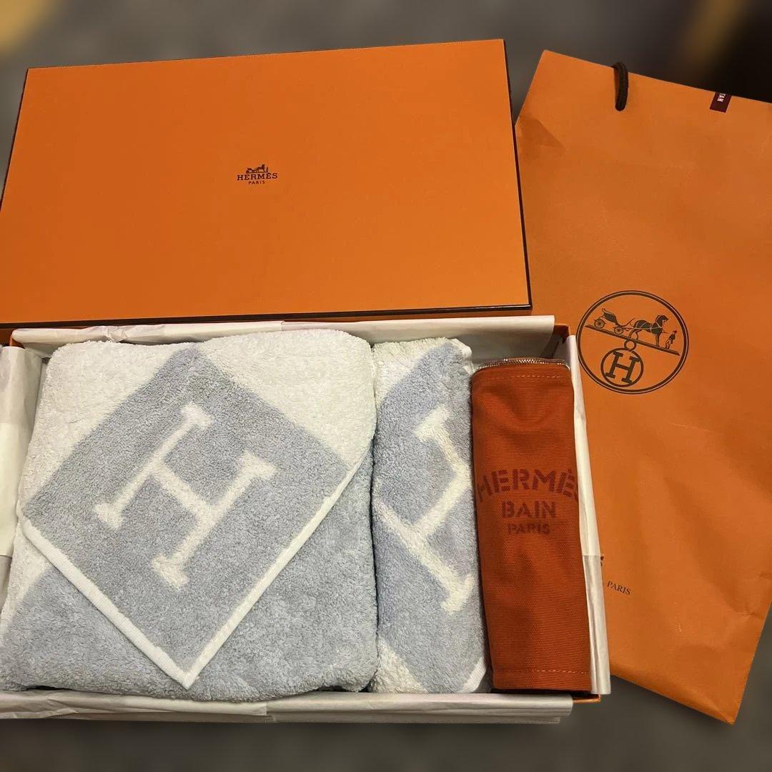 HERMES アヴァロンタオルセット エルメスヨッティングGM コットン