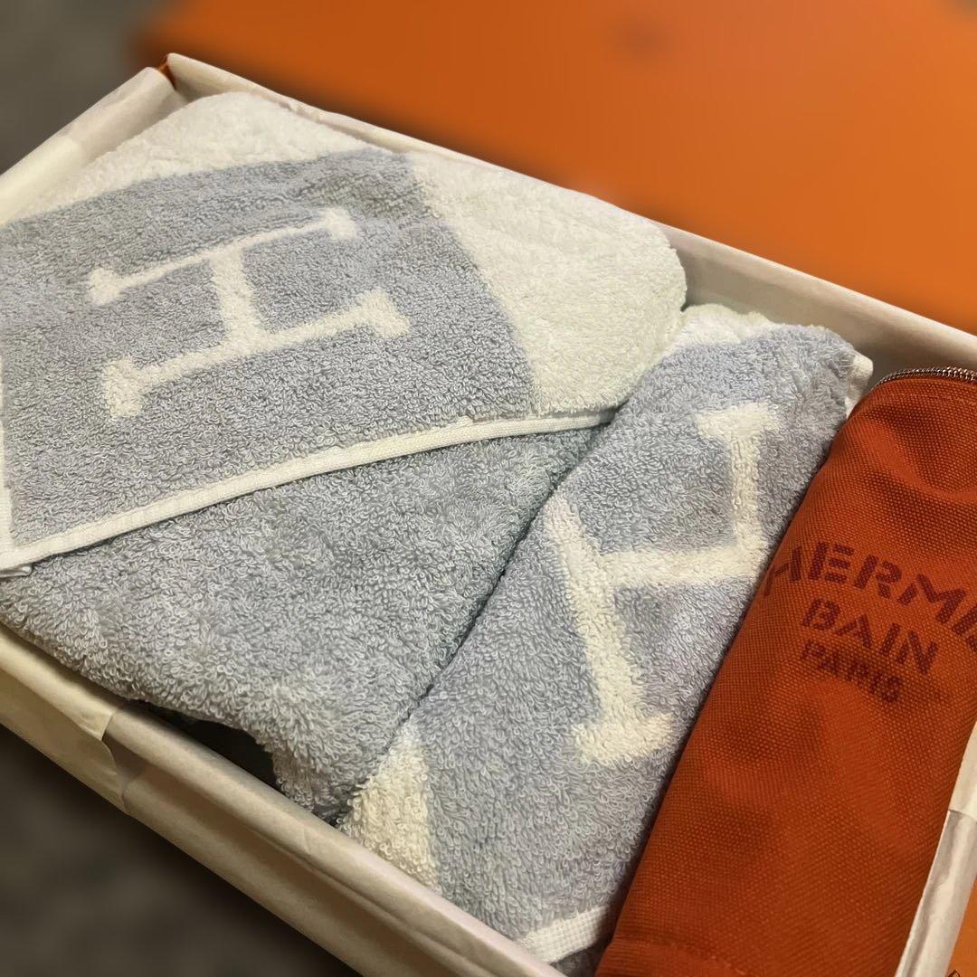 HERMES アヴァロンタオルセット エルメスヨッティングGM コットン