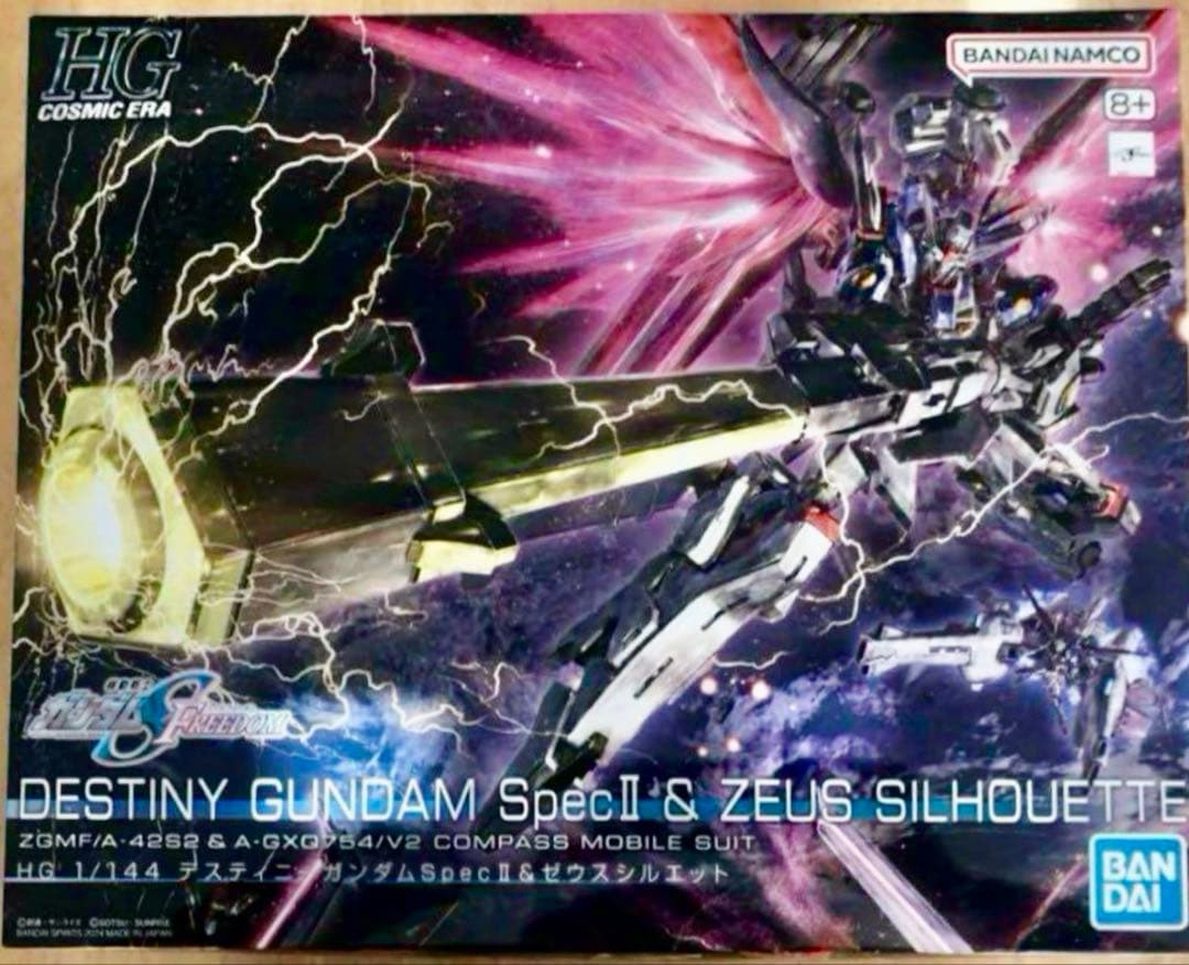 RG サザビー メカニカルコアメッキ デスティニーガンダム ゼウスシルエット