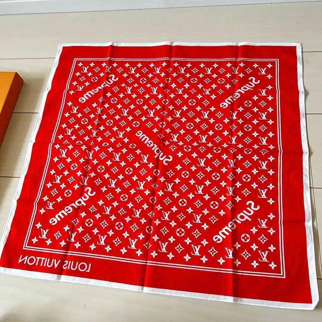 LOUIS VUITTON ルイヴィトン シュプリーム supreme バンダナ