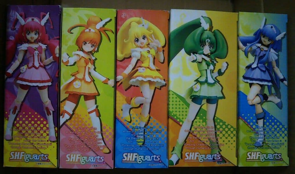 S.H.Figuarts スマイルプリキュア！全員セット 未使用輸送箱付