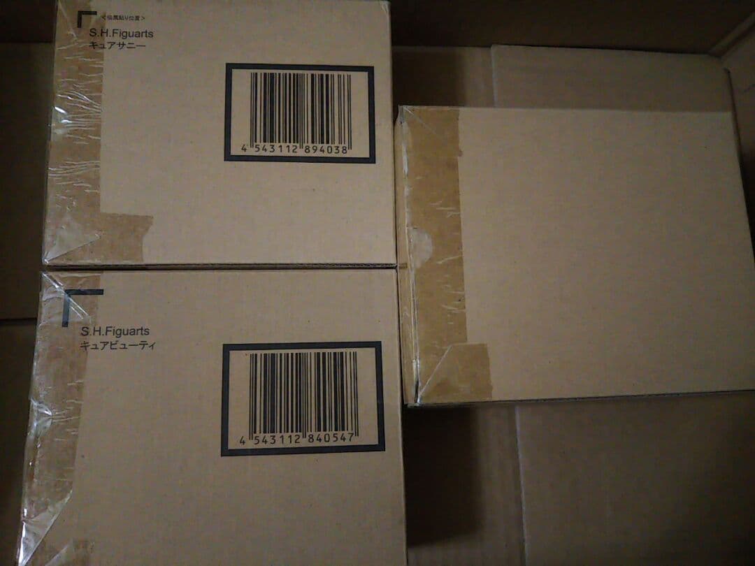 S.H.Figuarts スマイルプリキュア！全員セット 未使用輸送箱付