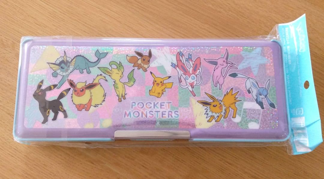 ポケモン 文房具セット パステルフレーク 筆箱2B鉛筆キャップ定規