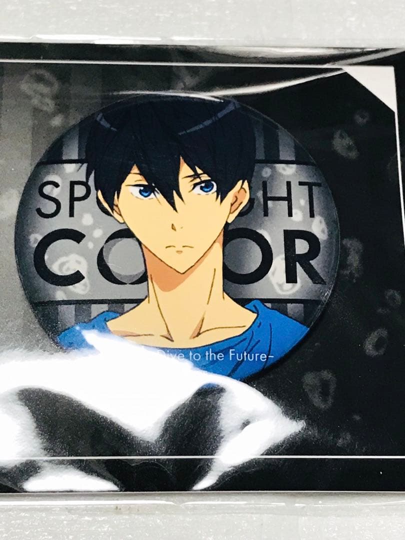 七瀬遙＆桐嶋郁弥 【外箱&冊子本&缶バッジ】 Free!DFスポット