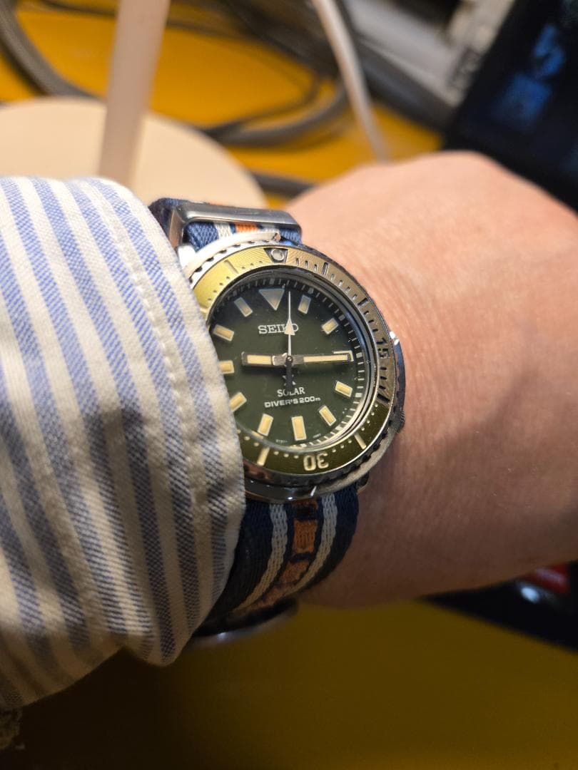 SEIKOダイバーズプロスペック200M/V131-0AM0　ソーラー発電
