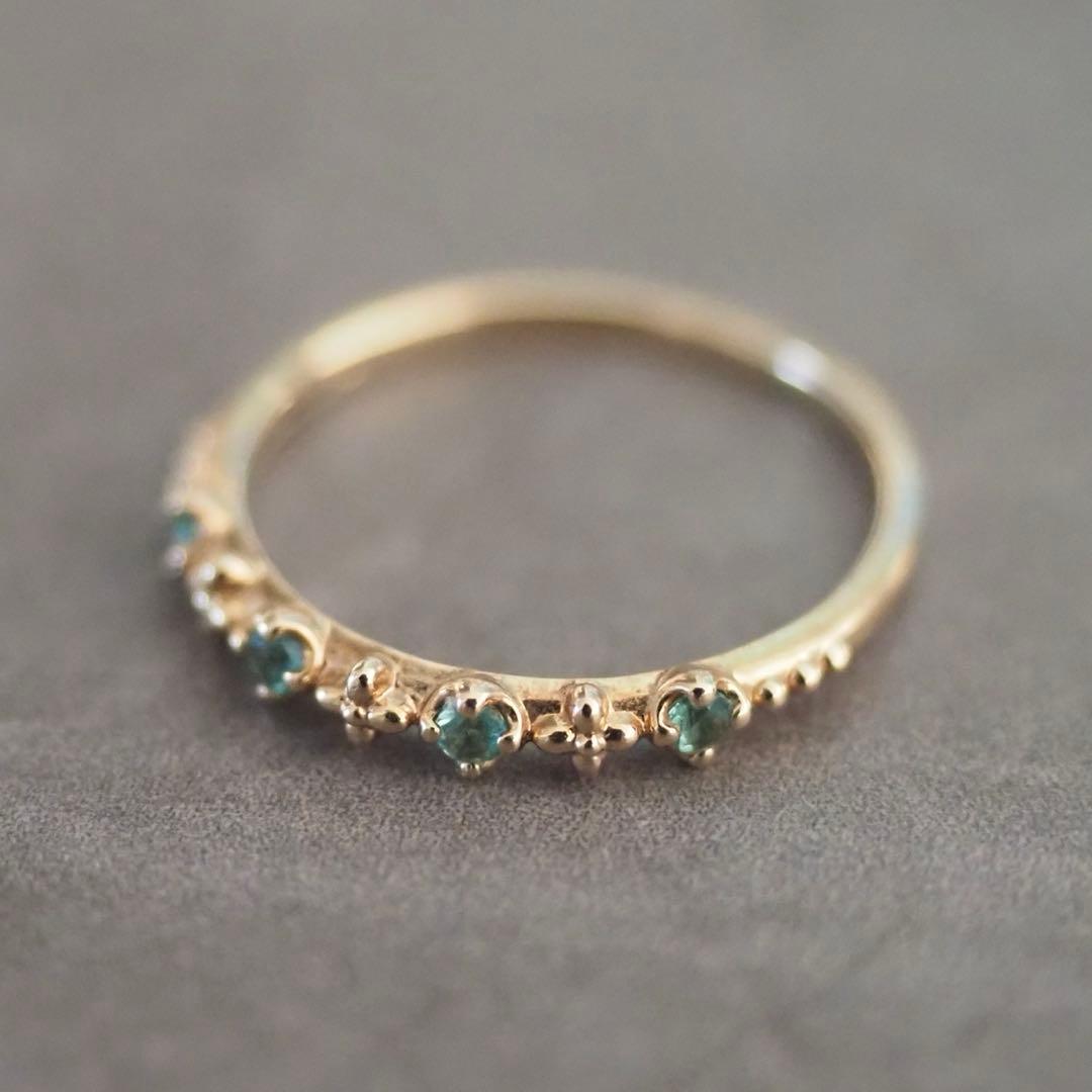 tsutsumi エメラルド　リング　11号