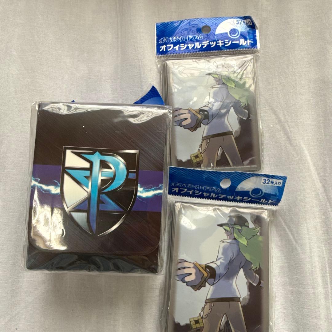 貴重！ポケモンカードゲーム ポケカ N プラズマ団 デッキシールド デッキケース