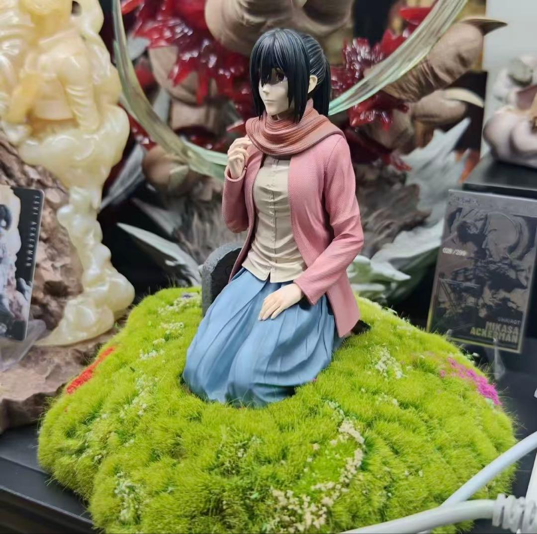 進撃の巨人 ミカサ・アッカーマン ガレージキット ガレキ スタチュー⑩