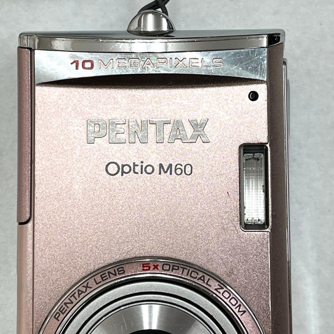 T】売り尽くし✨PENTAX Optio M60 ピンク 10メガピクセル