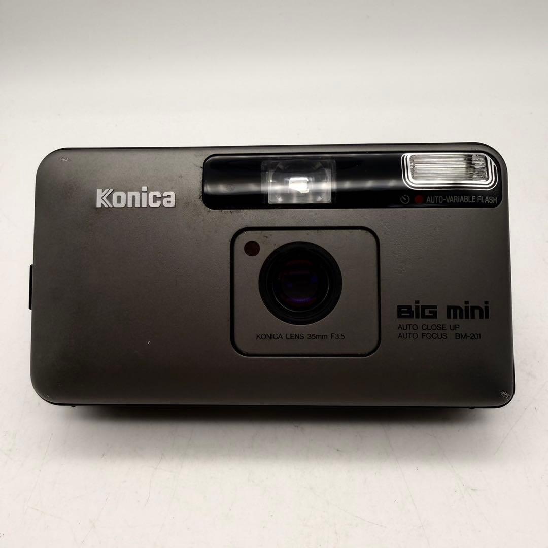 【動作確認済み】Konica BiG mini BM-201 完動品】 KONICA コニカ BiG mini BM-201 - メルカリ