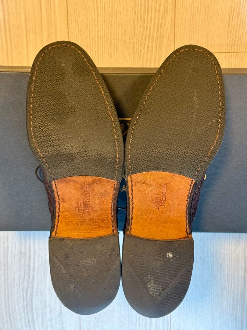 Allen Edmonds アレンエドモンズ ウイングチップ US8.5 B