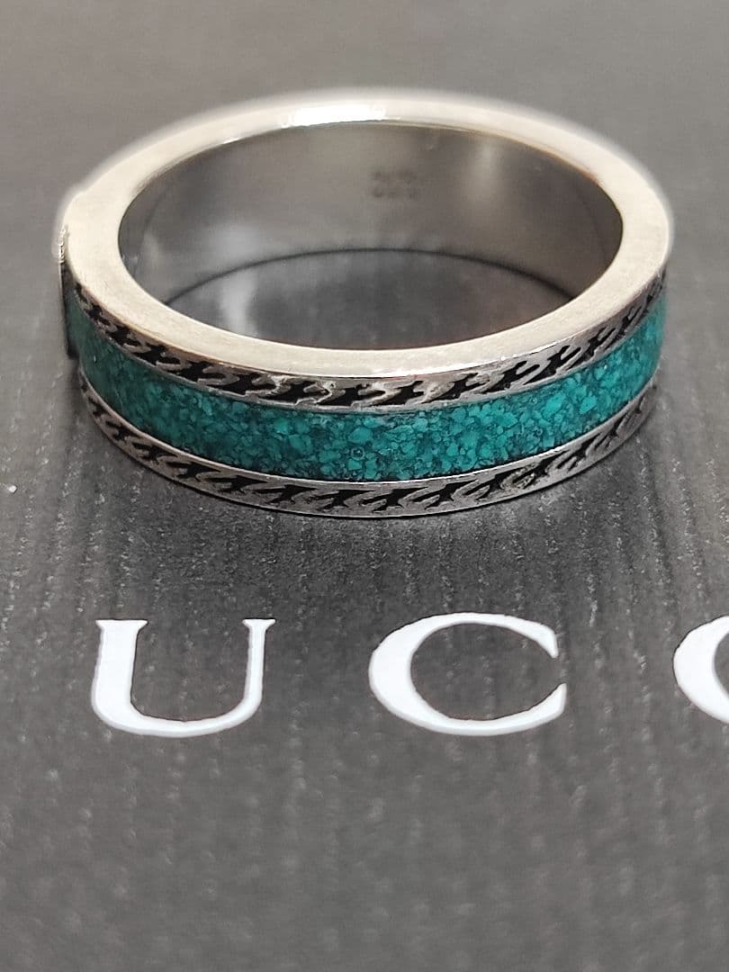 新品 グッチ インターロッキング G リング ユニセックス 19号 指輪