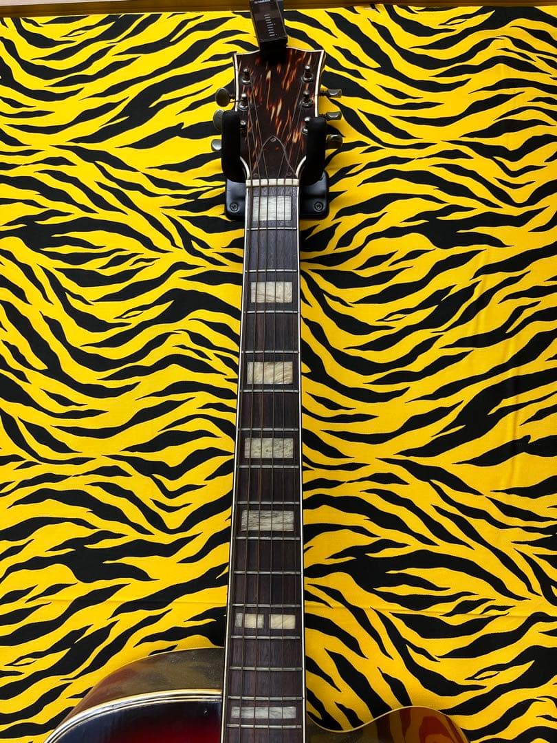 ヴィンテージ！？ セミアコースティックギター レッド