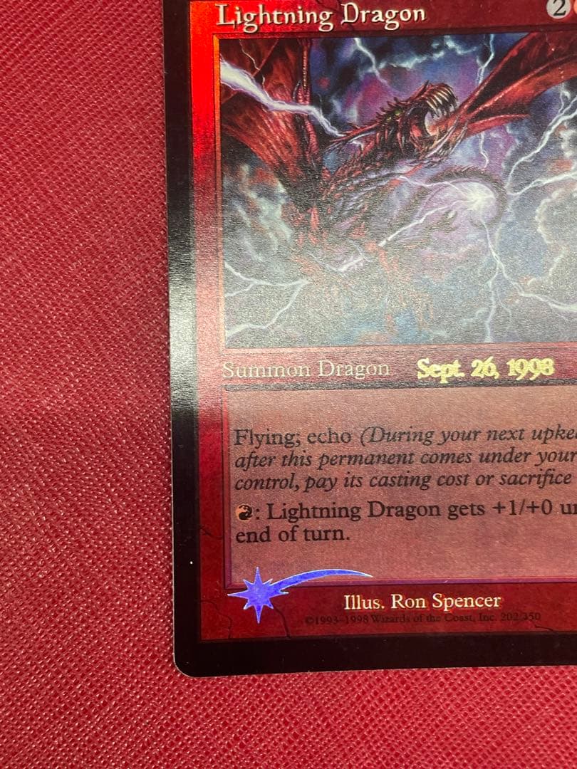 MTG 稲妻のドラゴン 英語 Foil