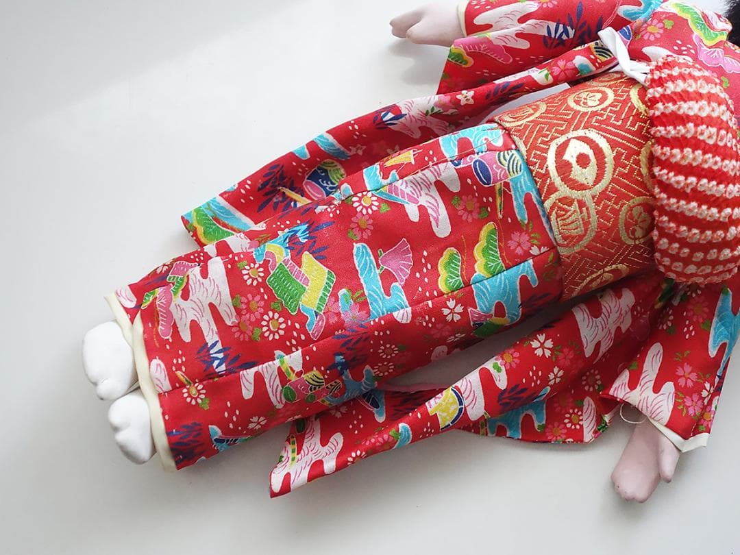 市松人形 日本人形 昭和レトロ Z96 - メルカリ