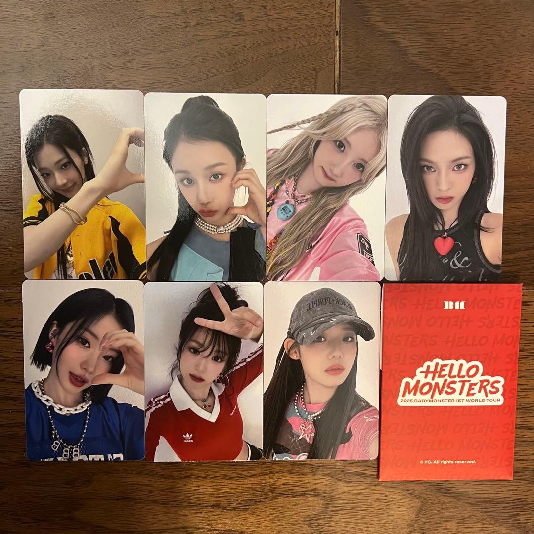 BABYMONSTER ベビモン ソウルコン 公式 ジャケット付属トレカのみ 随時
