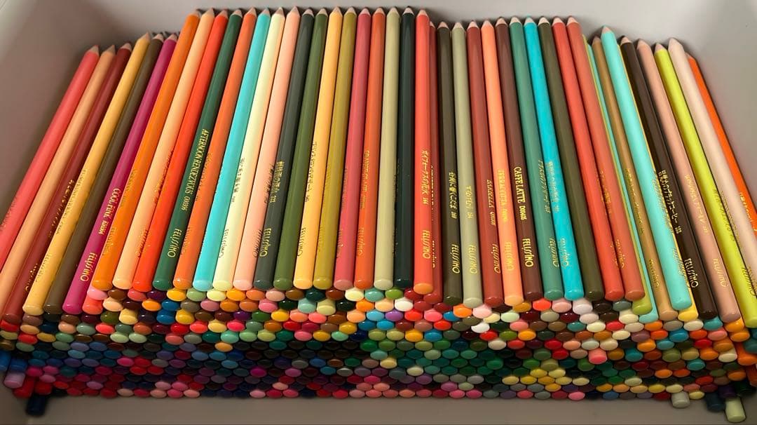 FELISSIMO フェリシモ 色鉛筆 500色 新品未使用】FELISSIMO フェリシモ 500色 色鉛筆 フルセット