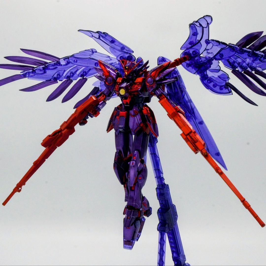 完成品【メッキ加工】MG ウイングガンダムゼロEW クロスコントラストカラー