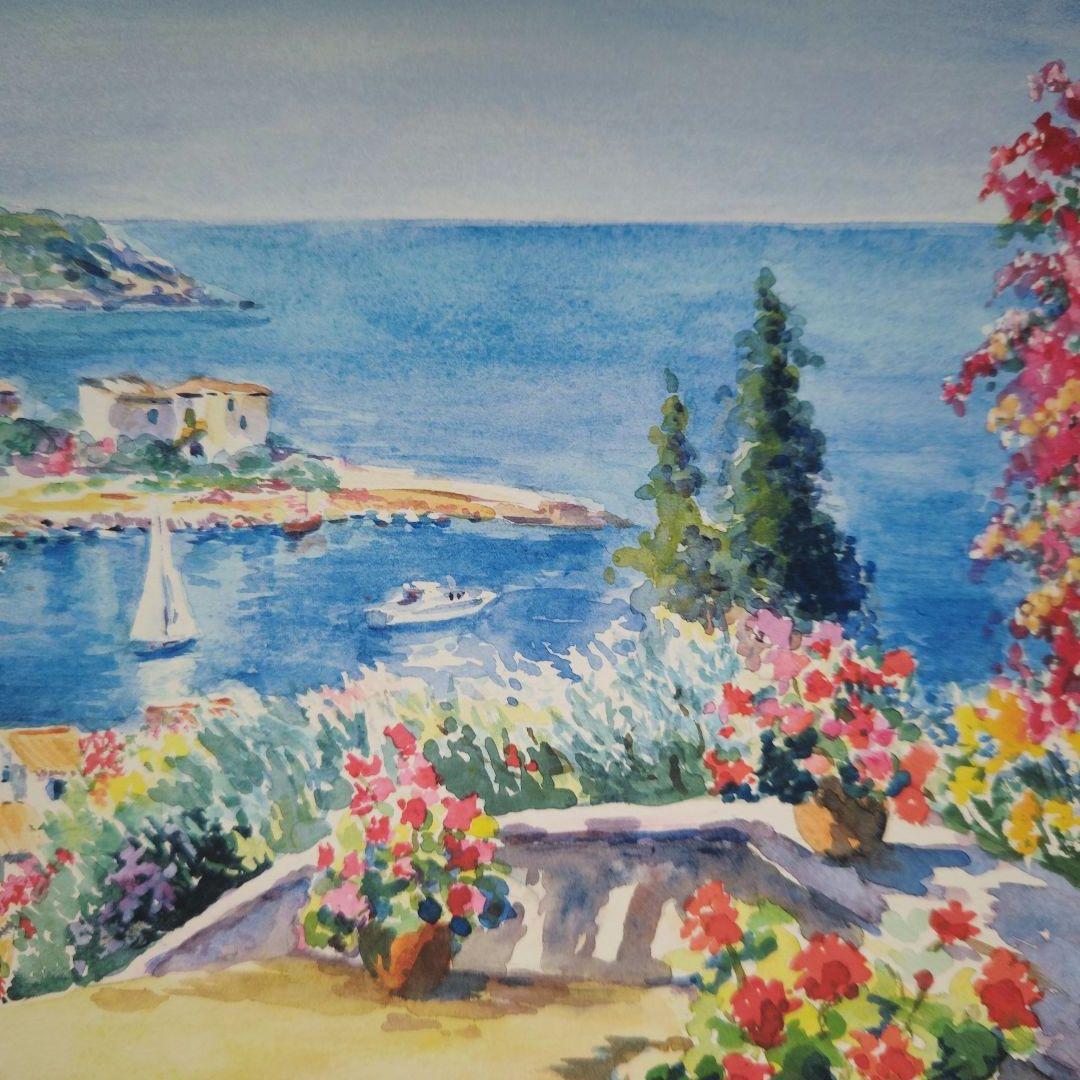 絵画 シルクスクリーン版画 額装品