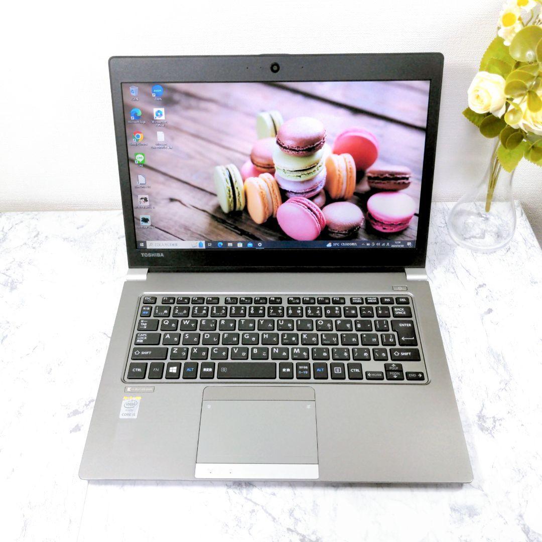 AT3 東芝 コンパクト ノートパソコン 8GB Core i5 SSD カメラ 【早い者