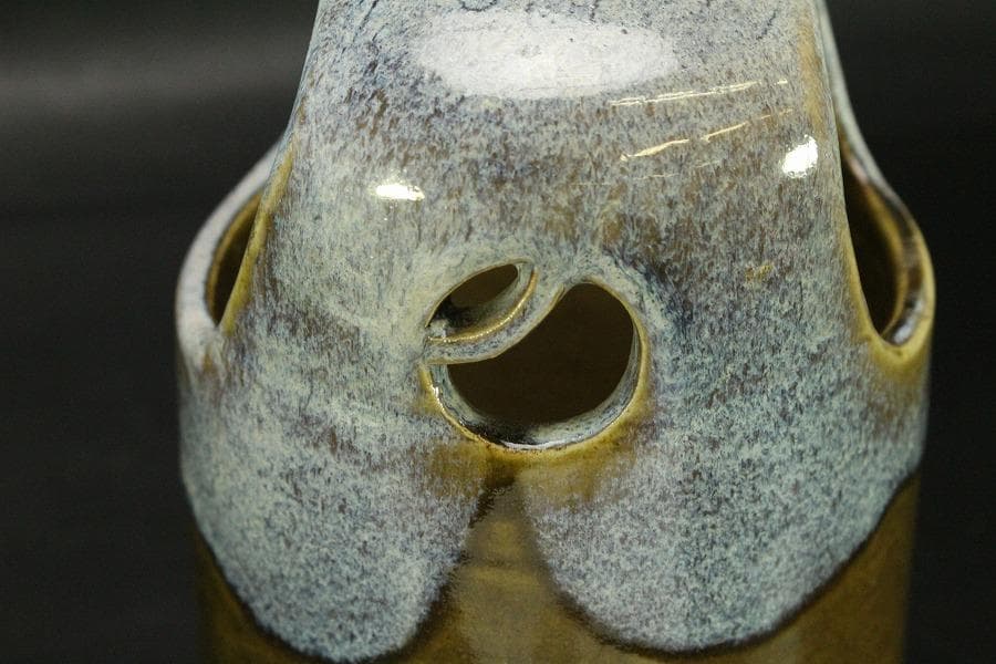 茶道具 手炙り 手焙 一対 在印(RC977)