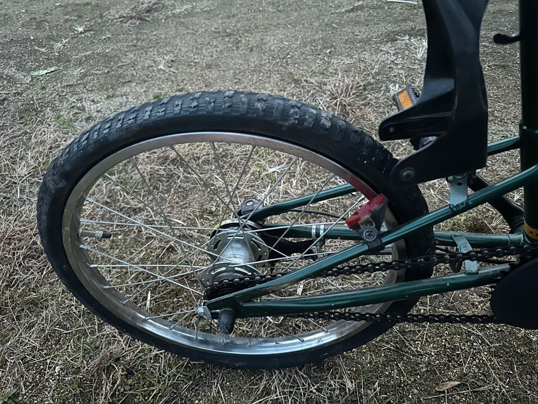 L.L.Bean 折りたたみ自転車 ダークグリーン！