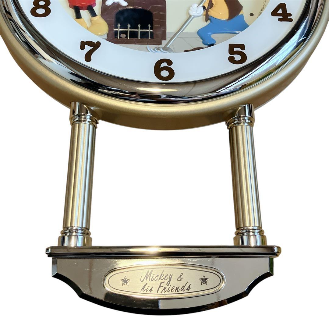 超希少 ディズニー　壁掛け振り子時計　時計
