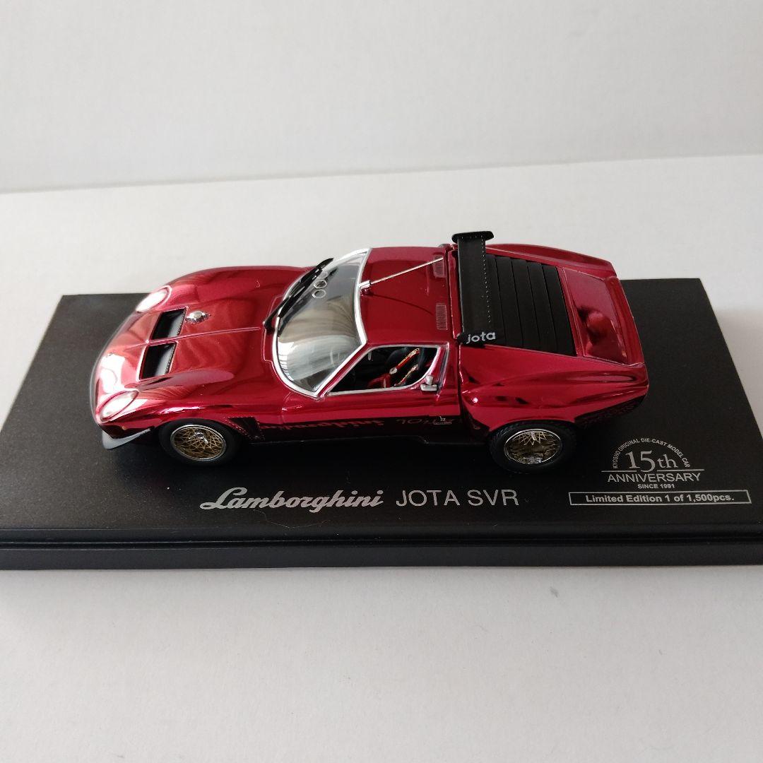 1/43 KYOSHO ランボルギーニ イオタ SVR クロームレッド