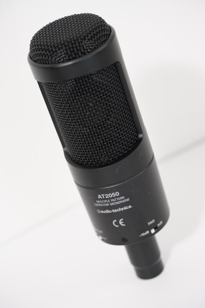 オーディオテクニカ AT2050 コンデンサーマイク (ブラック)