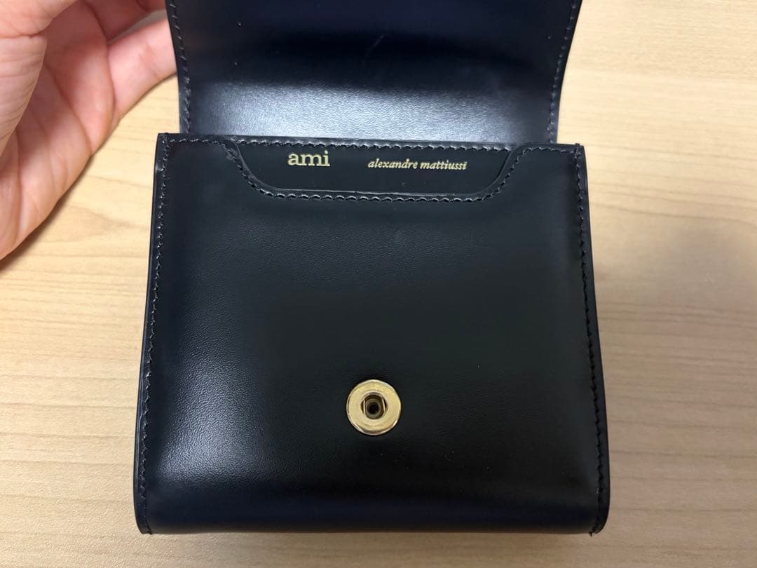 ami paris usl203-801001 二つ折り財布